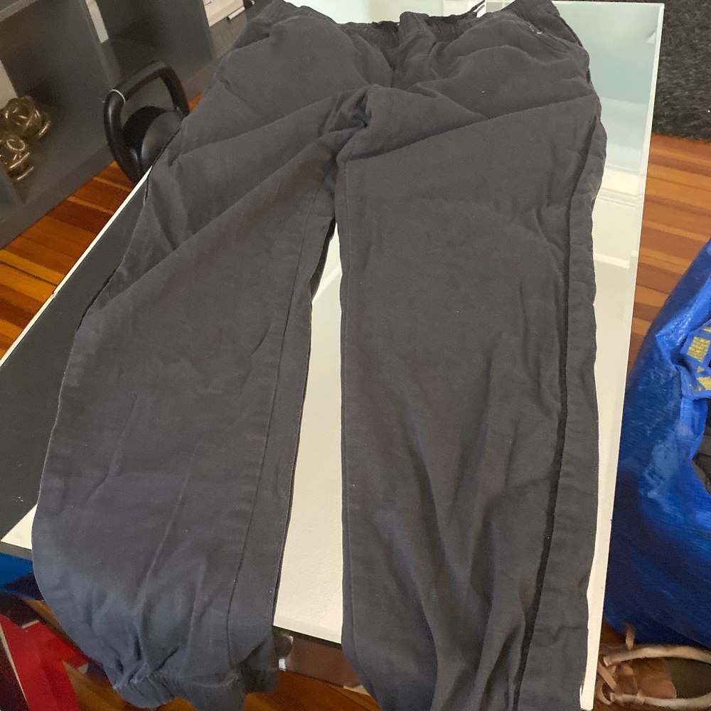 Grey joggers